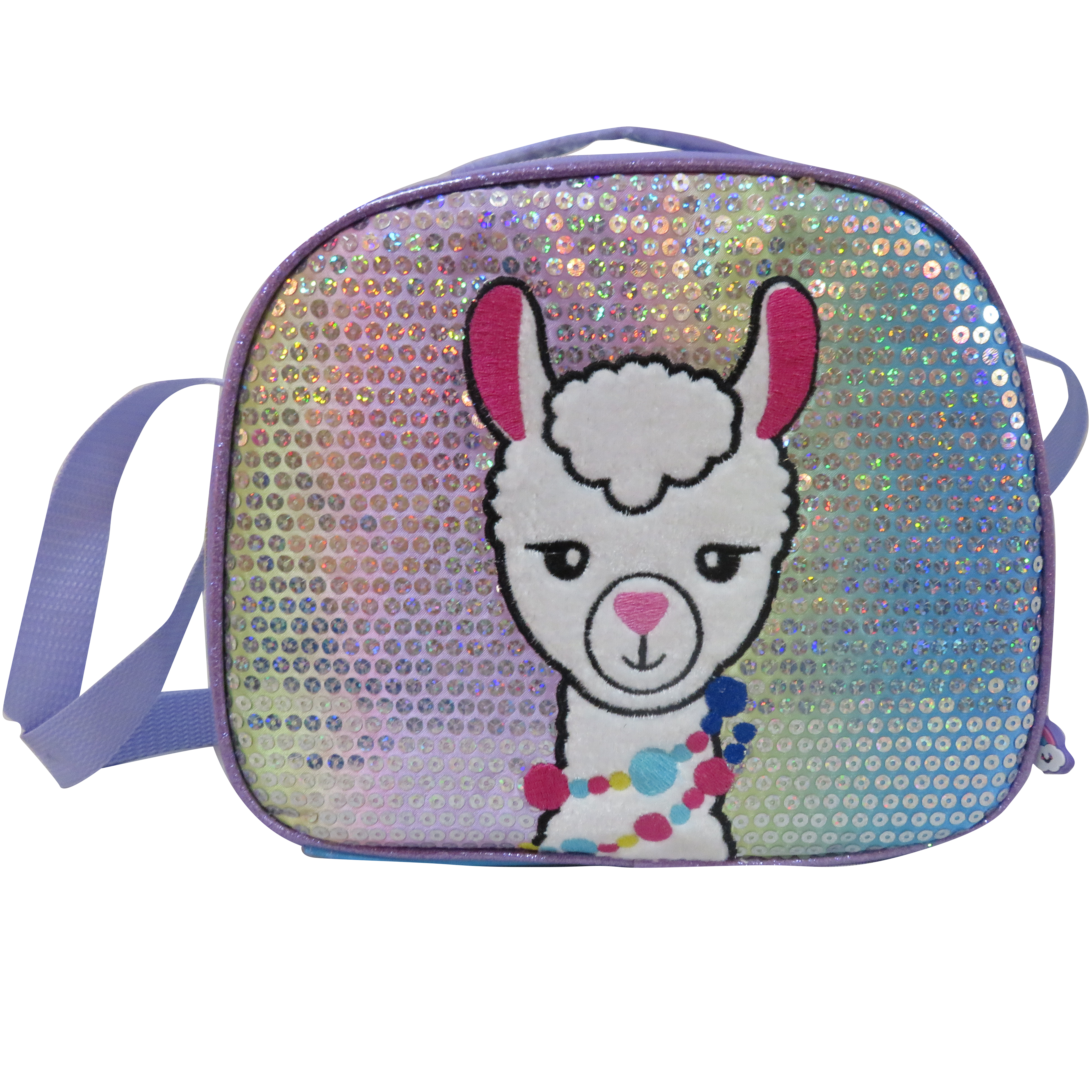 Unicorn Sequin School Lunch Bag