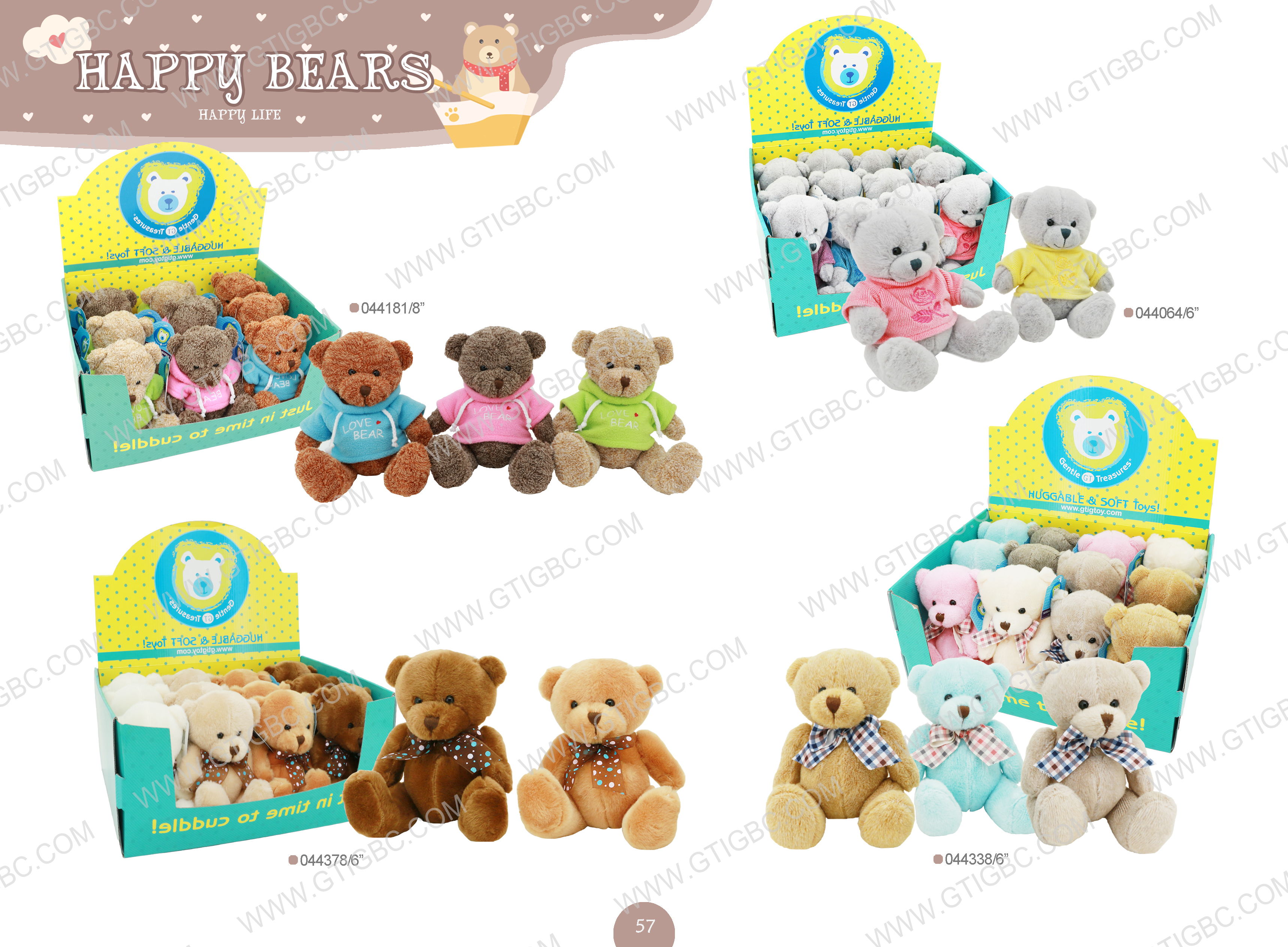 Bear Gtst Plush Toy