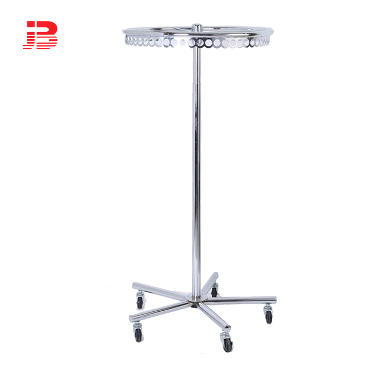 Chroming belts display rack