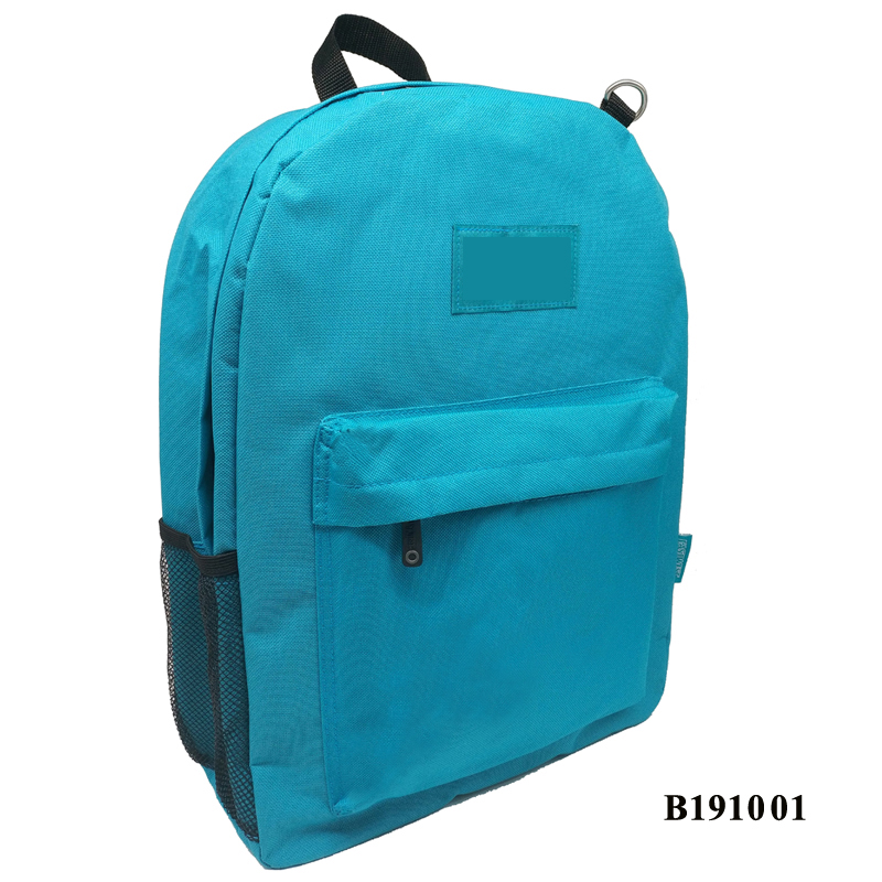 100% polyester/PVC backpack