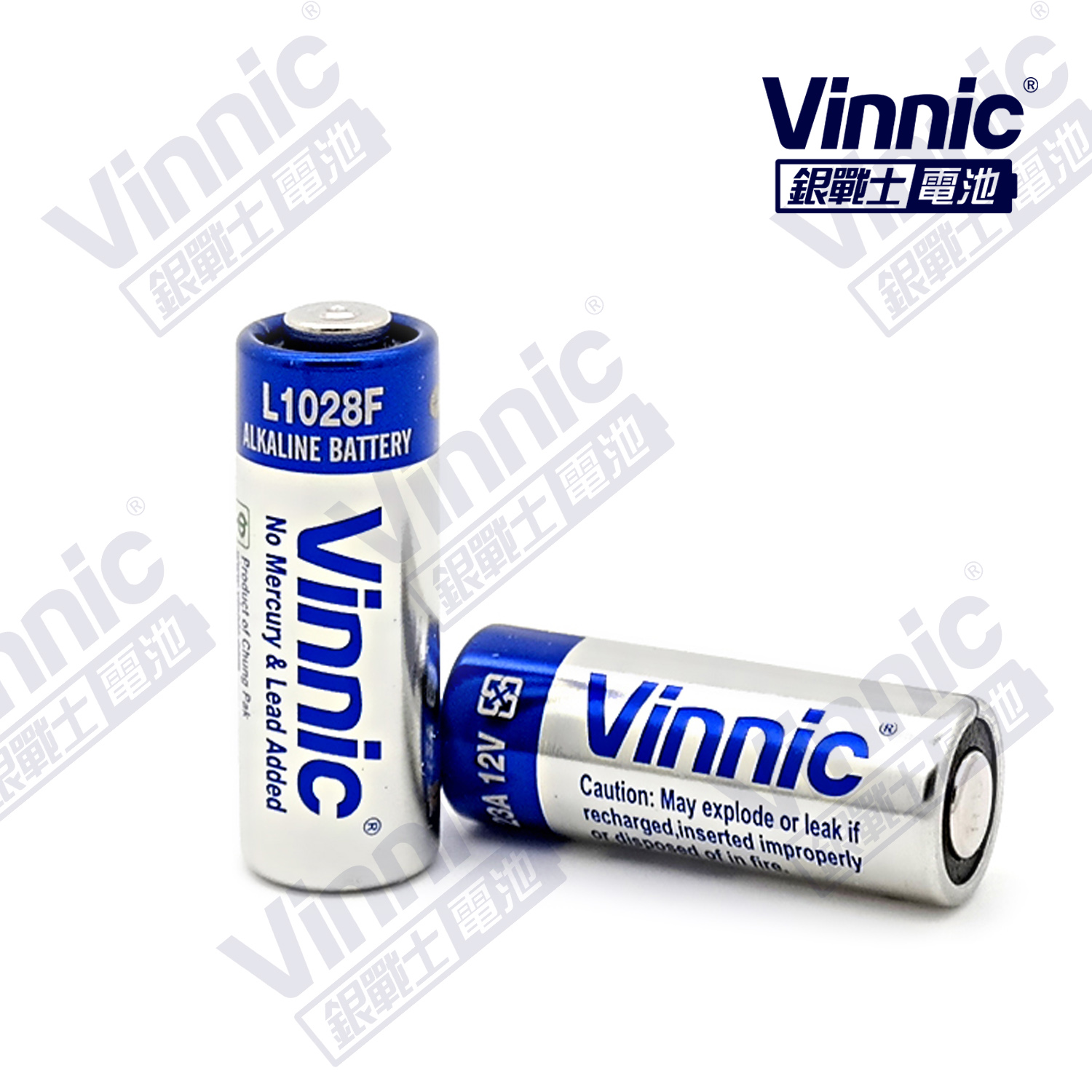 0% Mercury High Voltage Alkaline Cylindrical Button Cell L1028F 23A