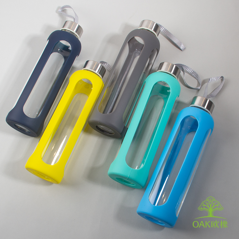 550ml glass water bottle