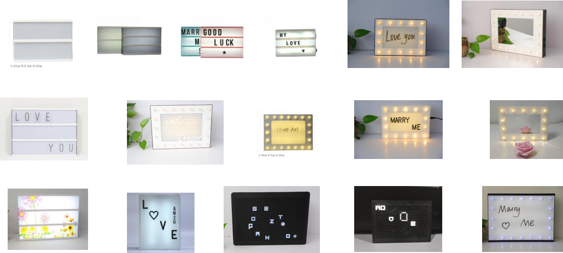 Led light box / led cenima light box/ letter light box
