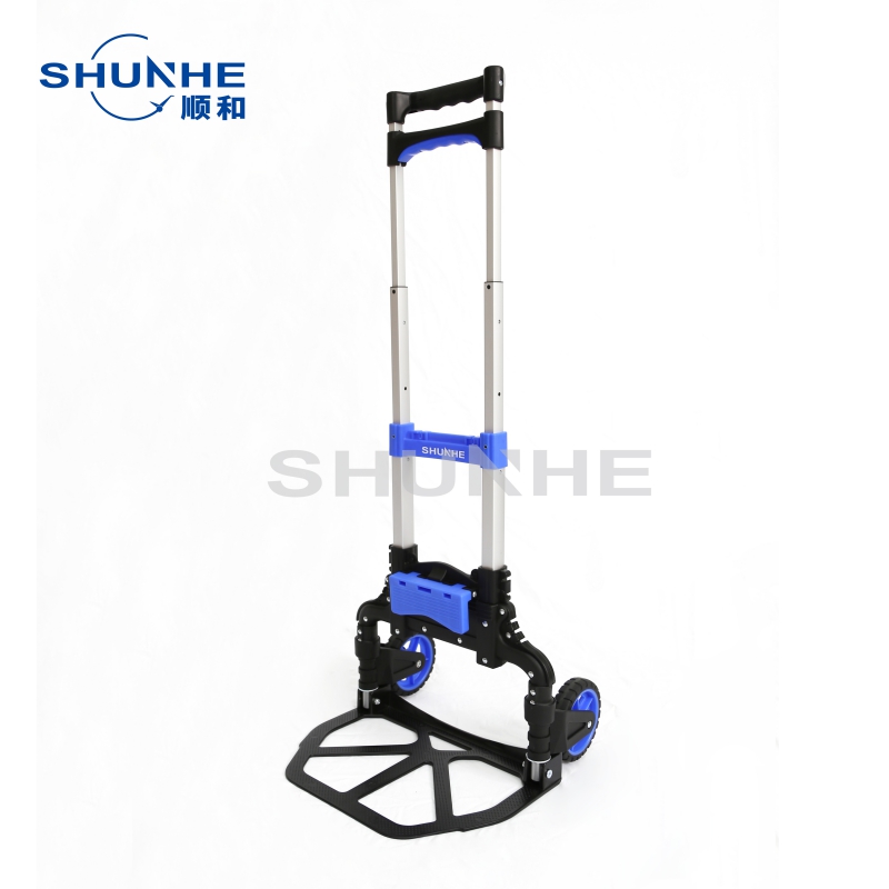 Folding Hand Truck Alum Hand Cart 68 Loading Capacity