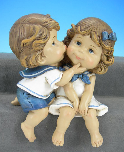 6" navy decor PC