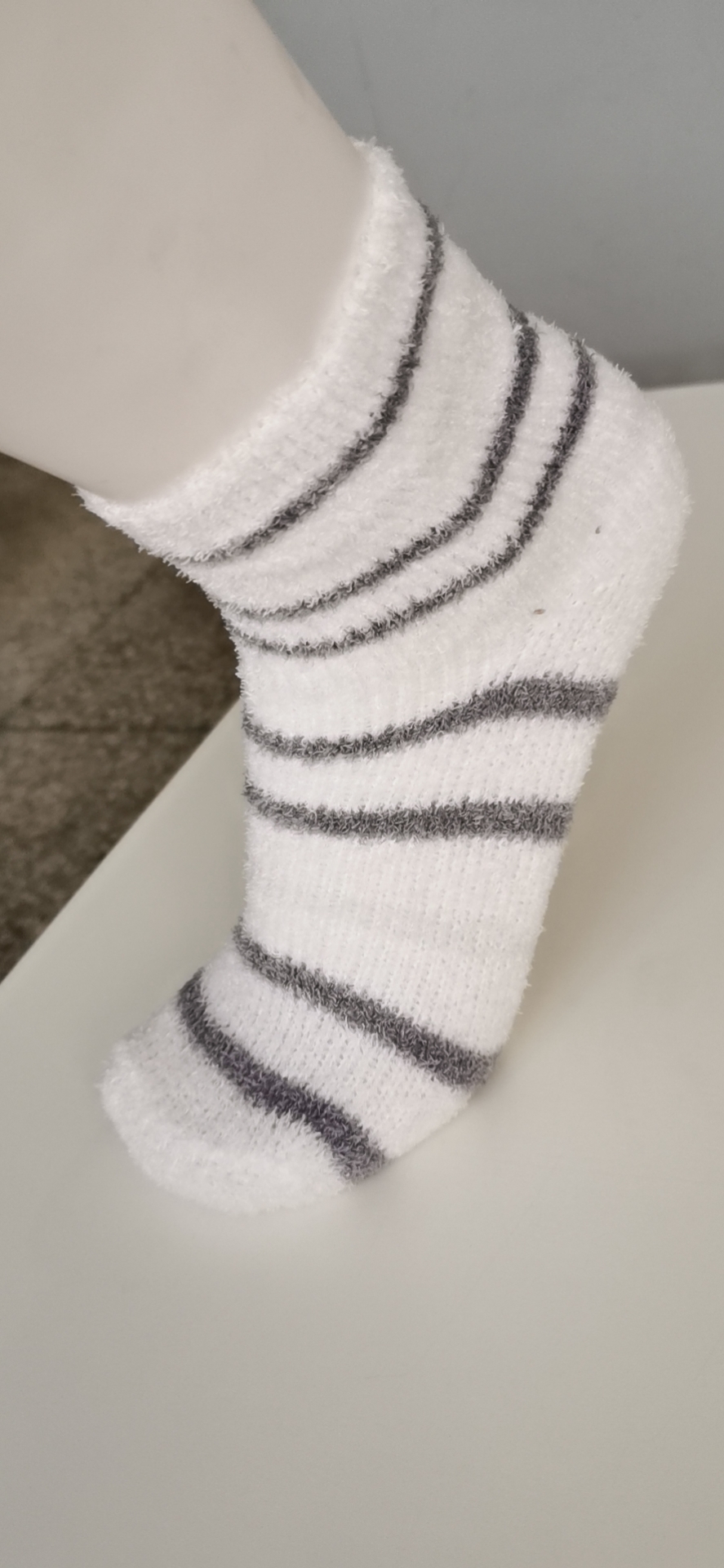 fuzzy sock