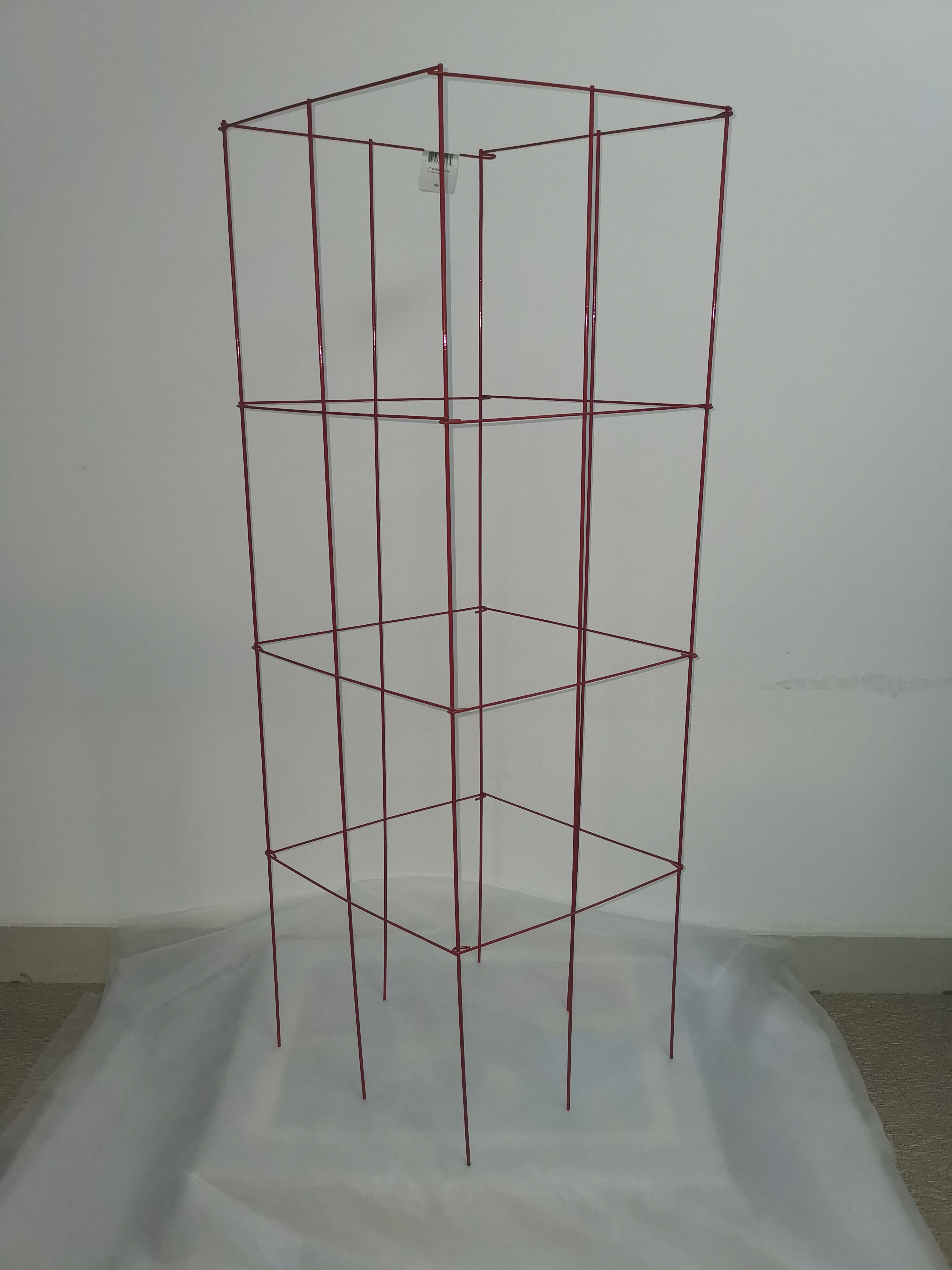 Folding tomato cage