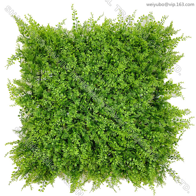Artificial PE grass wall panel