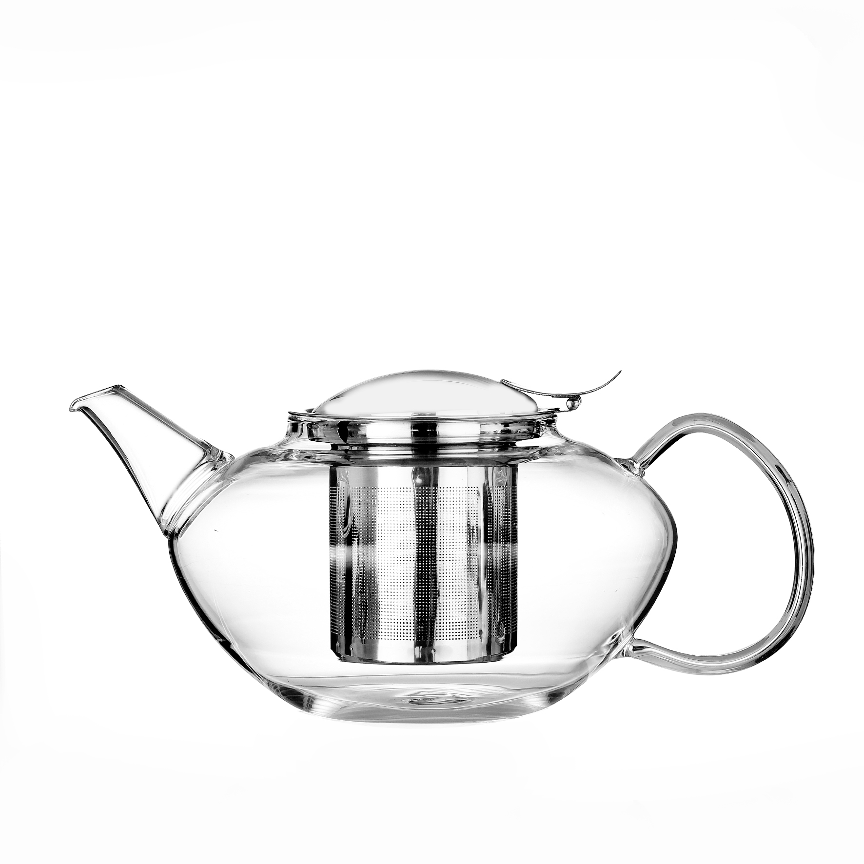 Borosilicate glass teapot