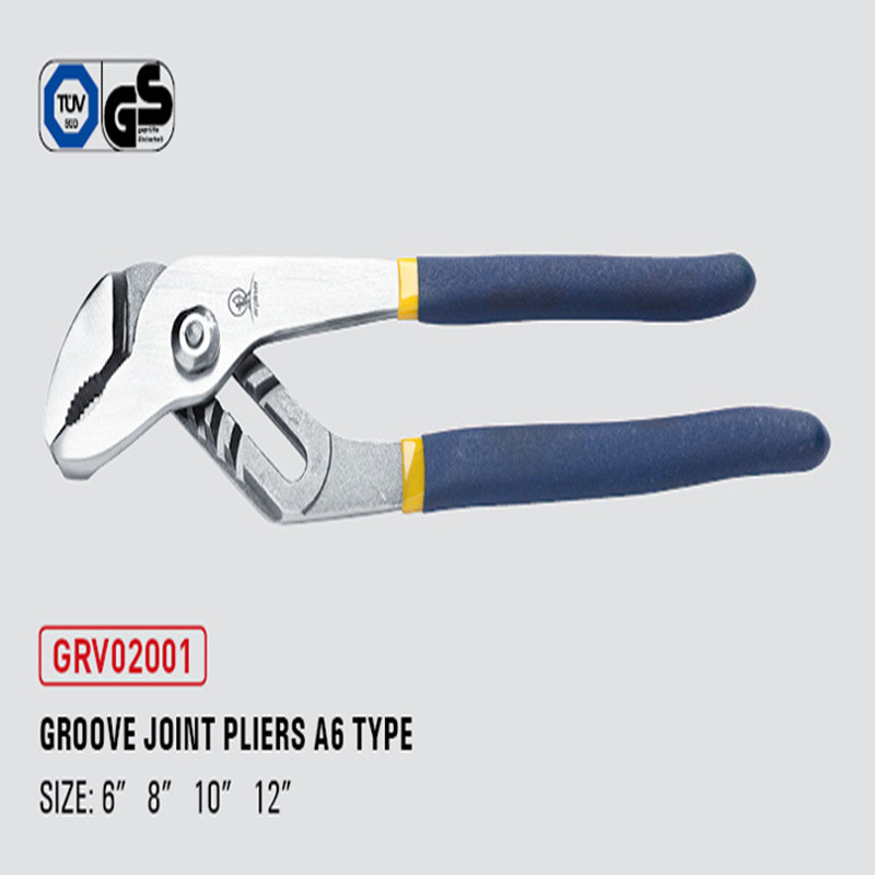 Groove joint pliers A6 type
