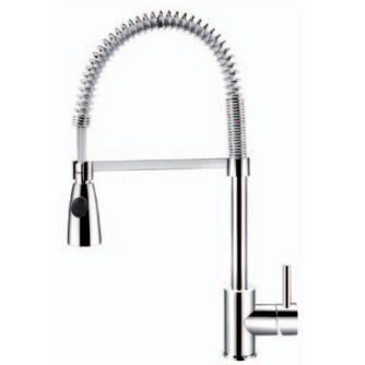 GP07P000 Kitchen sink mixer with spring coil