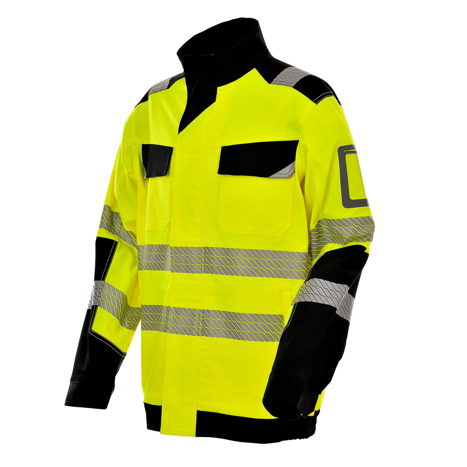 Hi-Vis Two Tone Stretchy Workwear Jacket