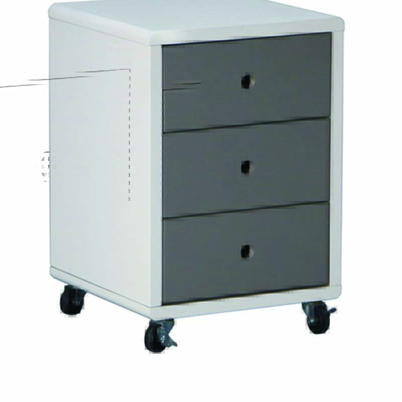 Mobile 3 Drawer File Cabinet