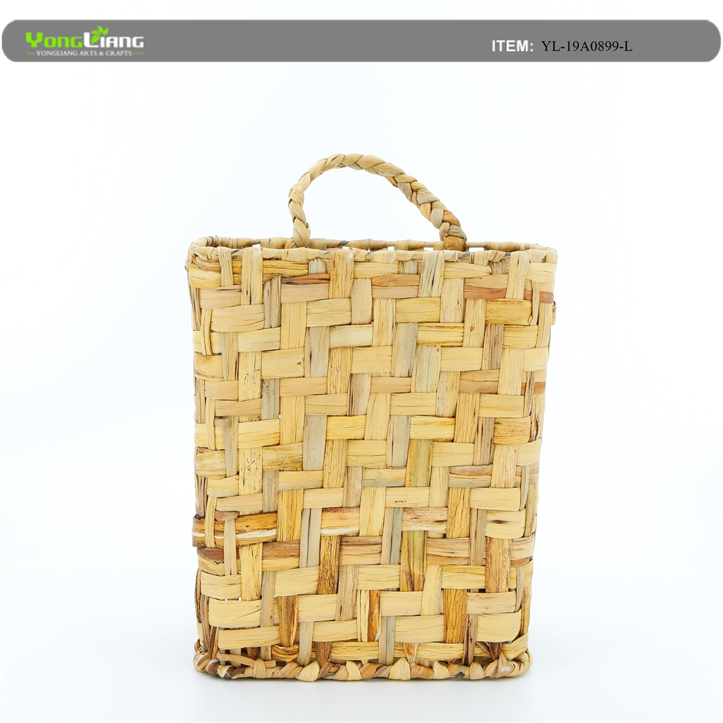 Water Hyacinth Hanging Storage Basket
