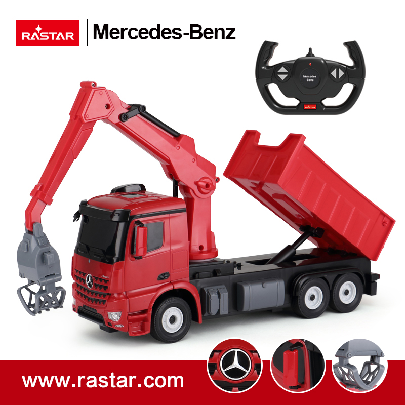 RASTAR R/C Mercedes - Benz Arocs Logging vehicle License Remote Control RC Car