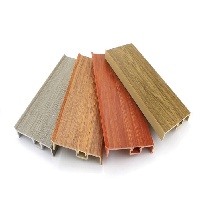 Asxxoon Modern Pvc Skirting Lines Plastic Baseboard Molding