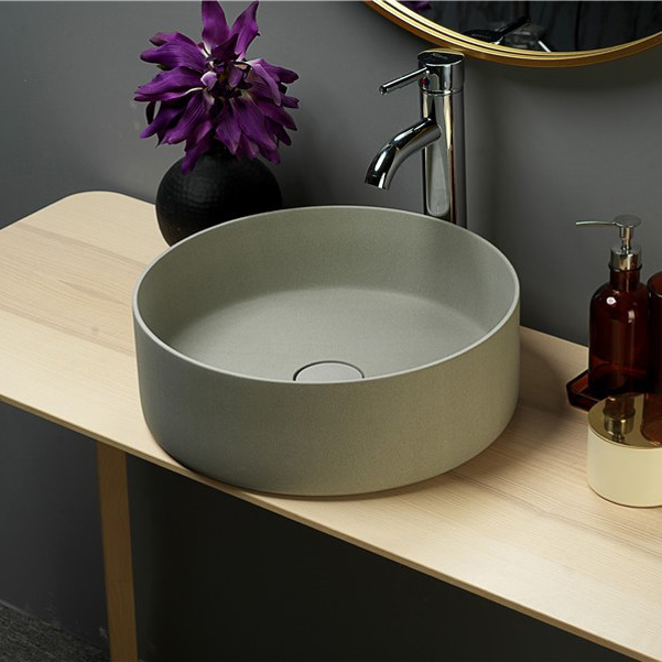 SLR4013LG Contemporary Design Wash Basin in Natural Sandstone