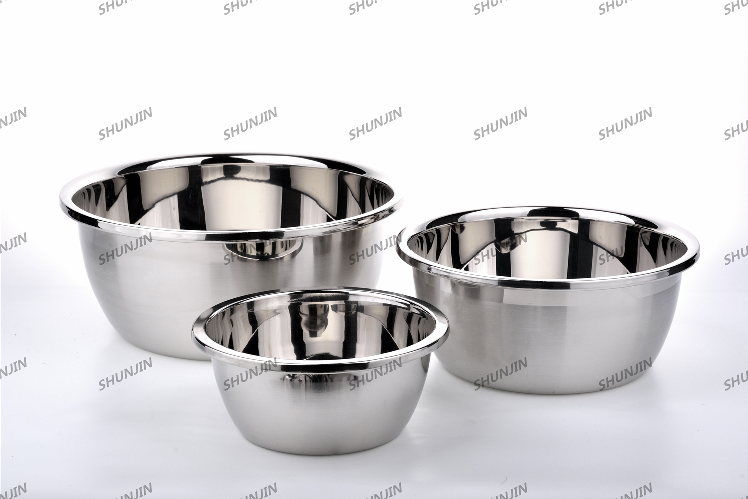 Stainless steel basin