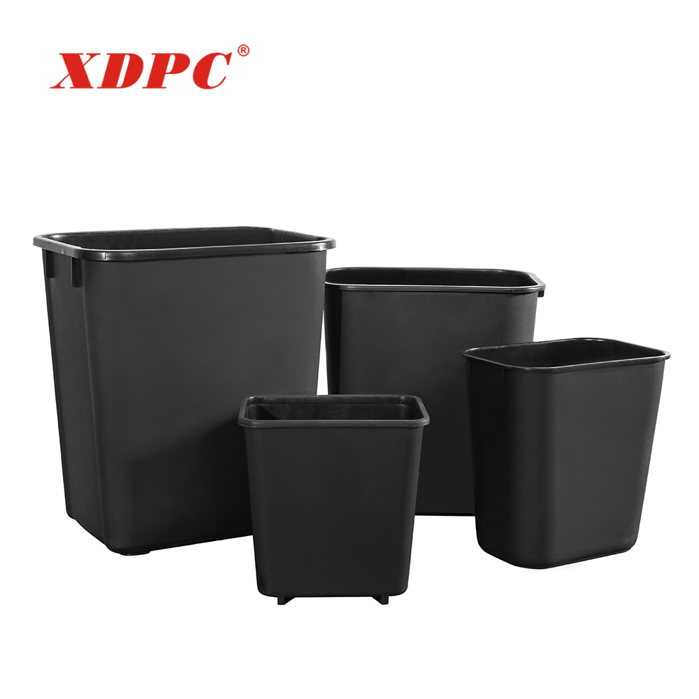 2020 hot sale cheap plastic kitchen cabinet plastic pull out counter top garbage sliding waste bin dustbin