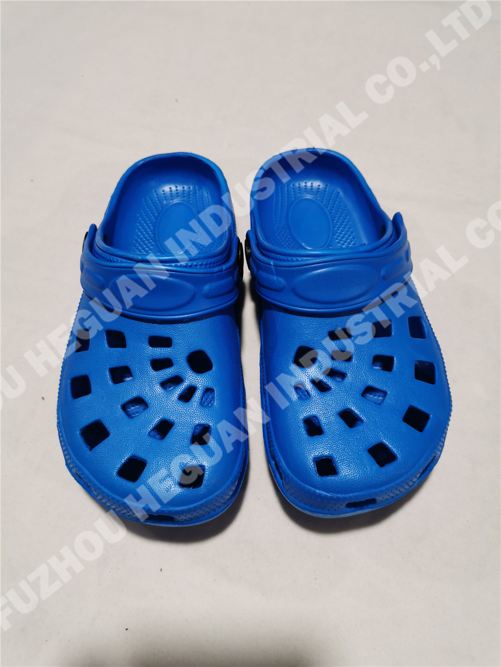 fan shape hole upper EVA garden clogs