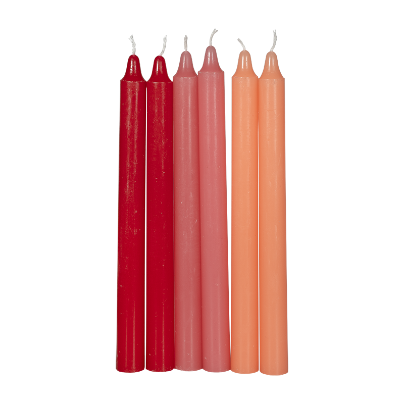 Multi color household lighting smokeless festival celebration color candle