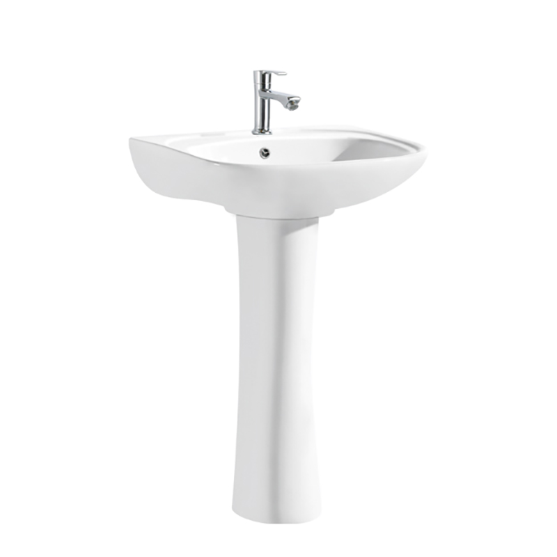 P225 Ceramic Pedestal Basin