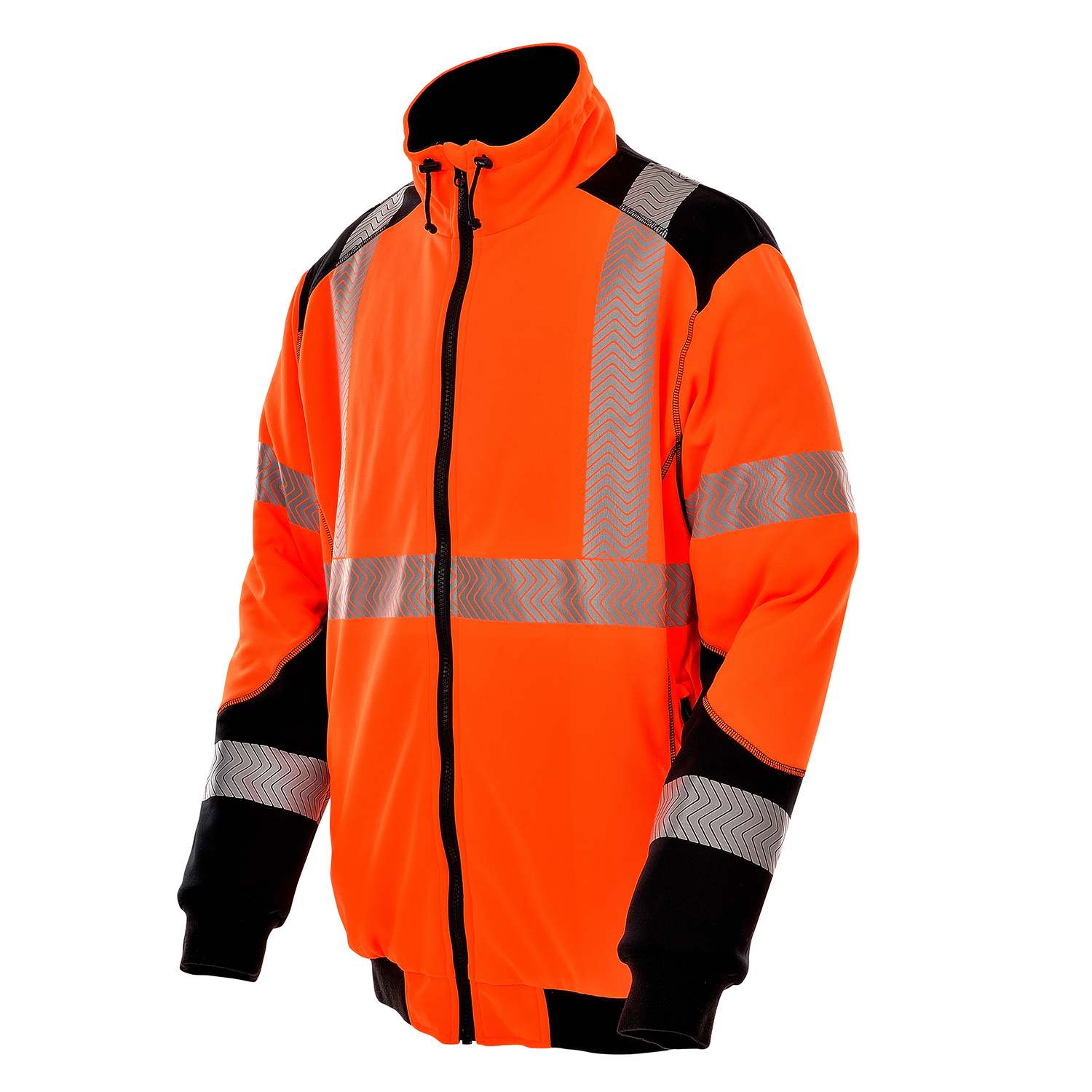 Hi Vis Two Tone Stretchy Insulated Fleece