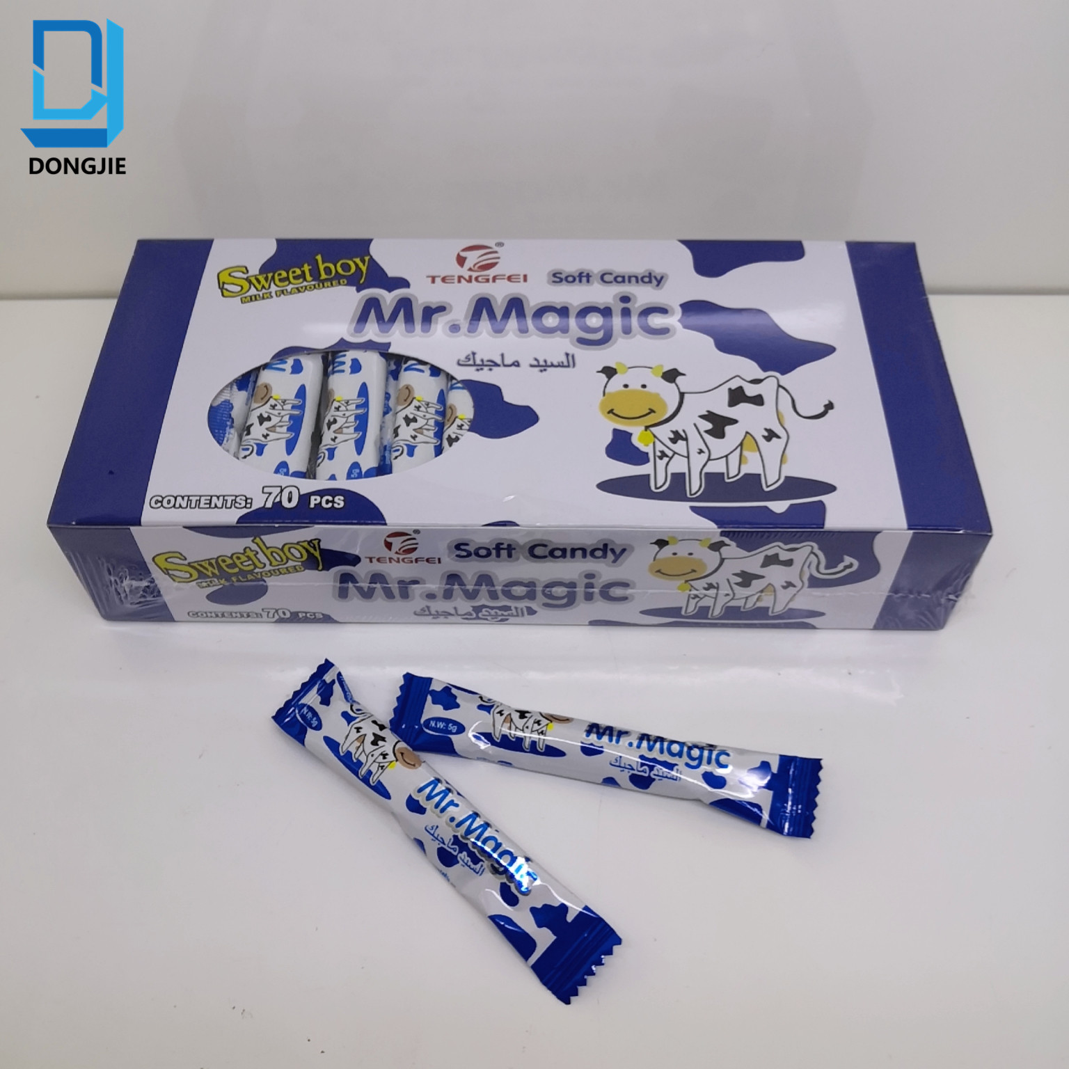 *Milk chewy candy