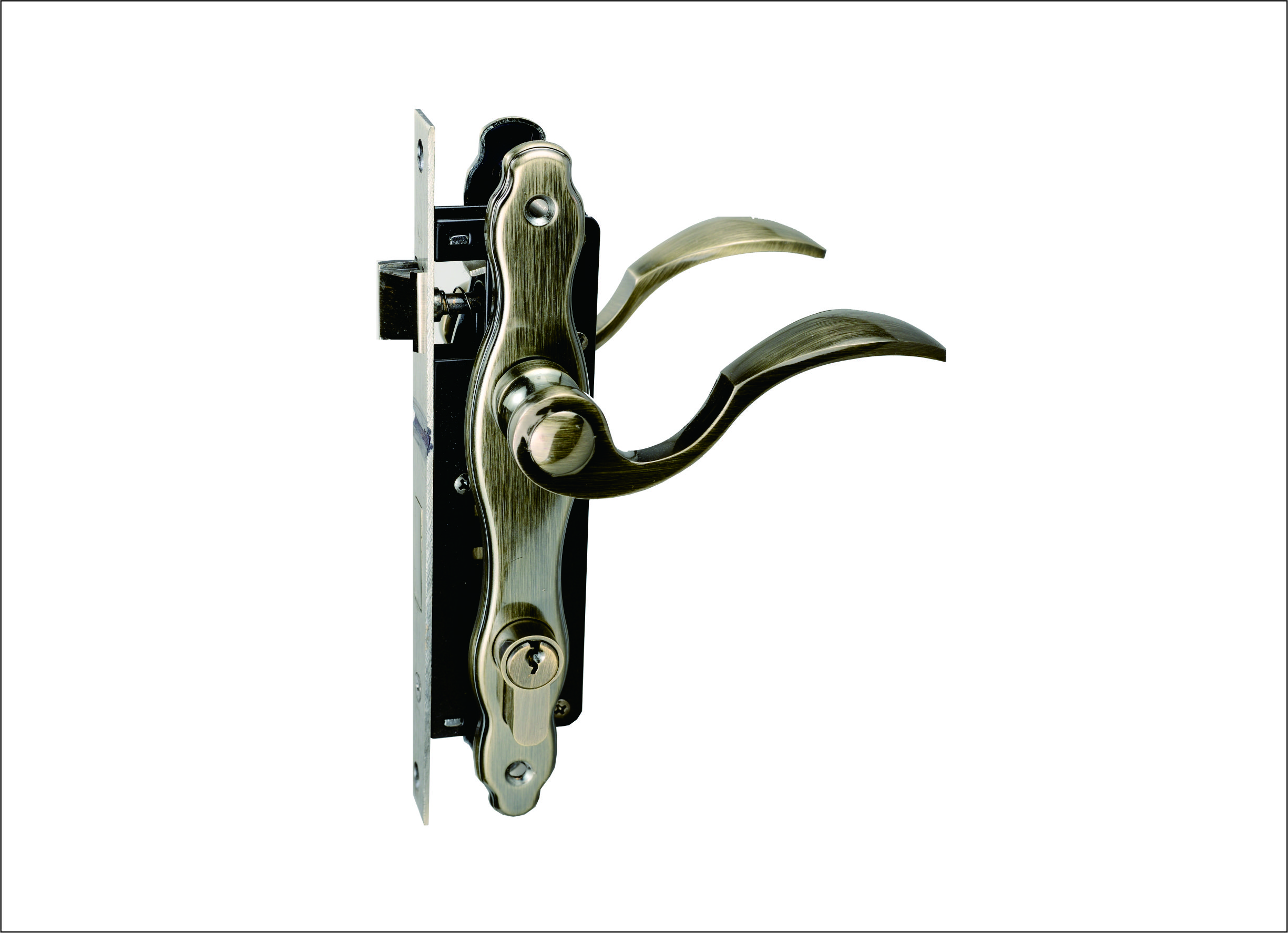 Mortise lockset