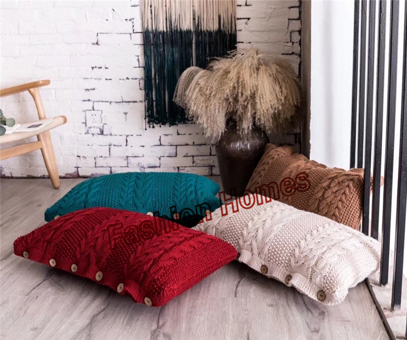 2021 the newest Fashionable soft knit pillow cases