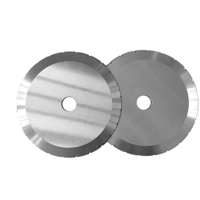 Fish processing machine cutting knife blade