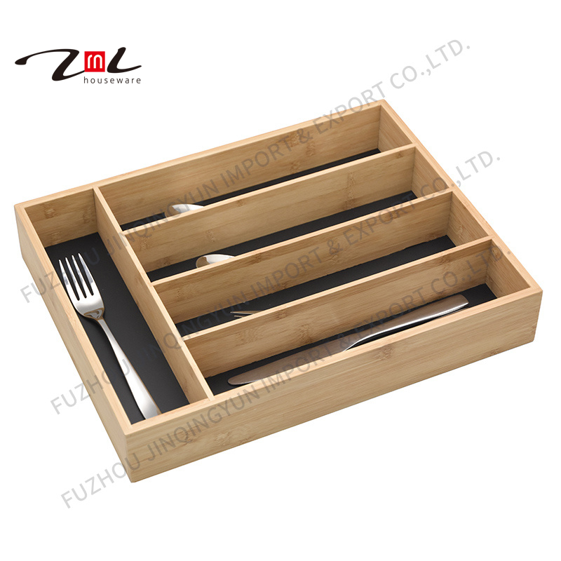 Bamboo Utensils Box