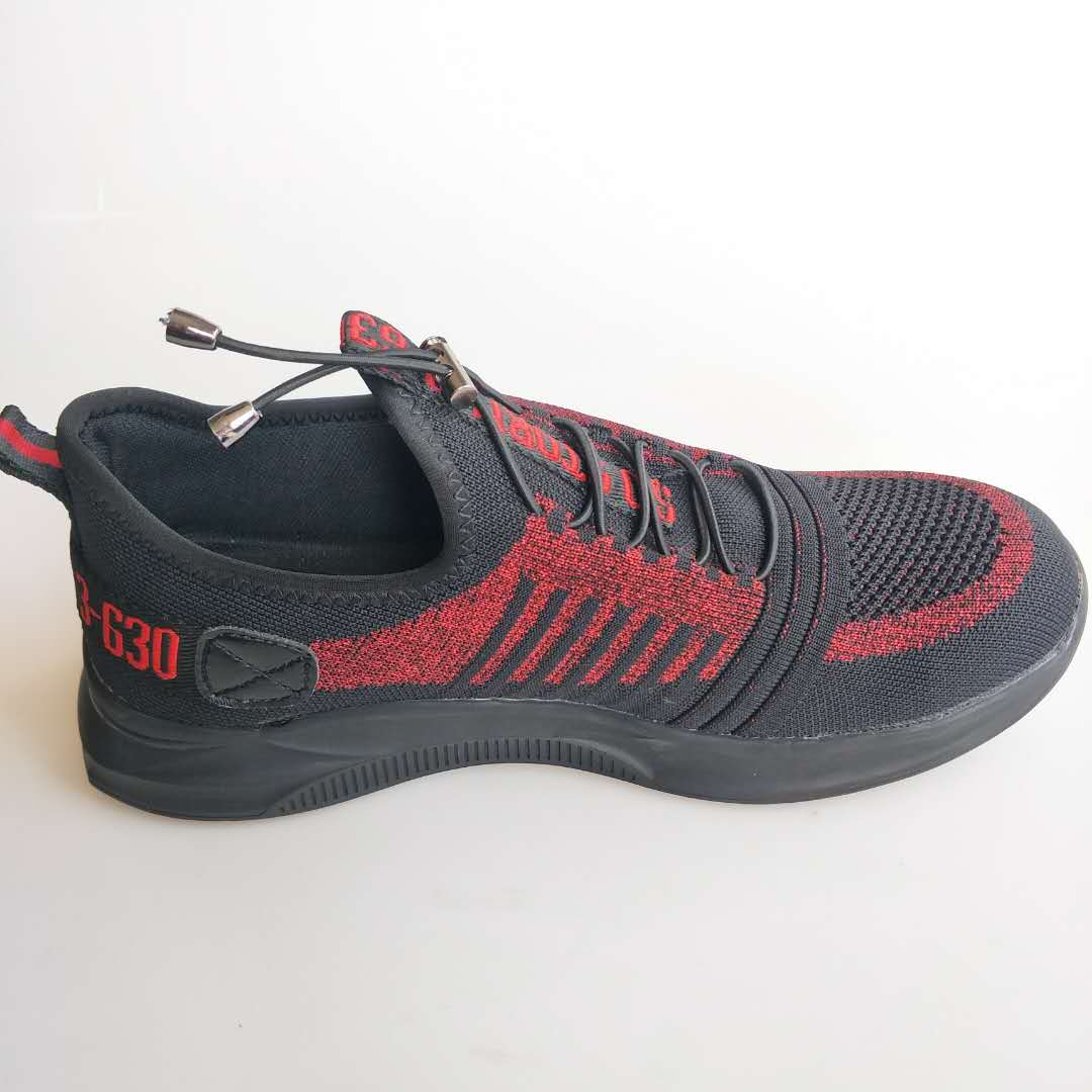 light weight breathable rubber outsole sporty protection safety shoes