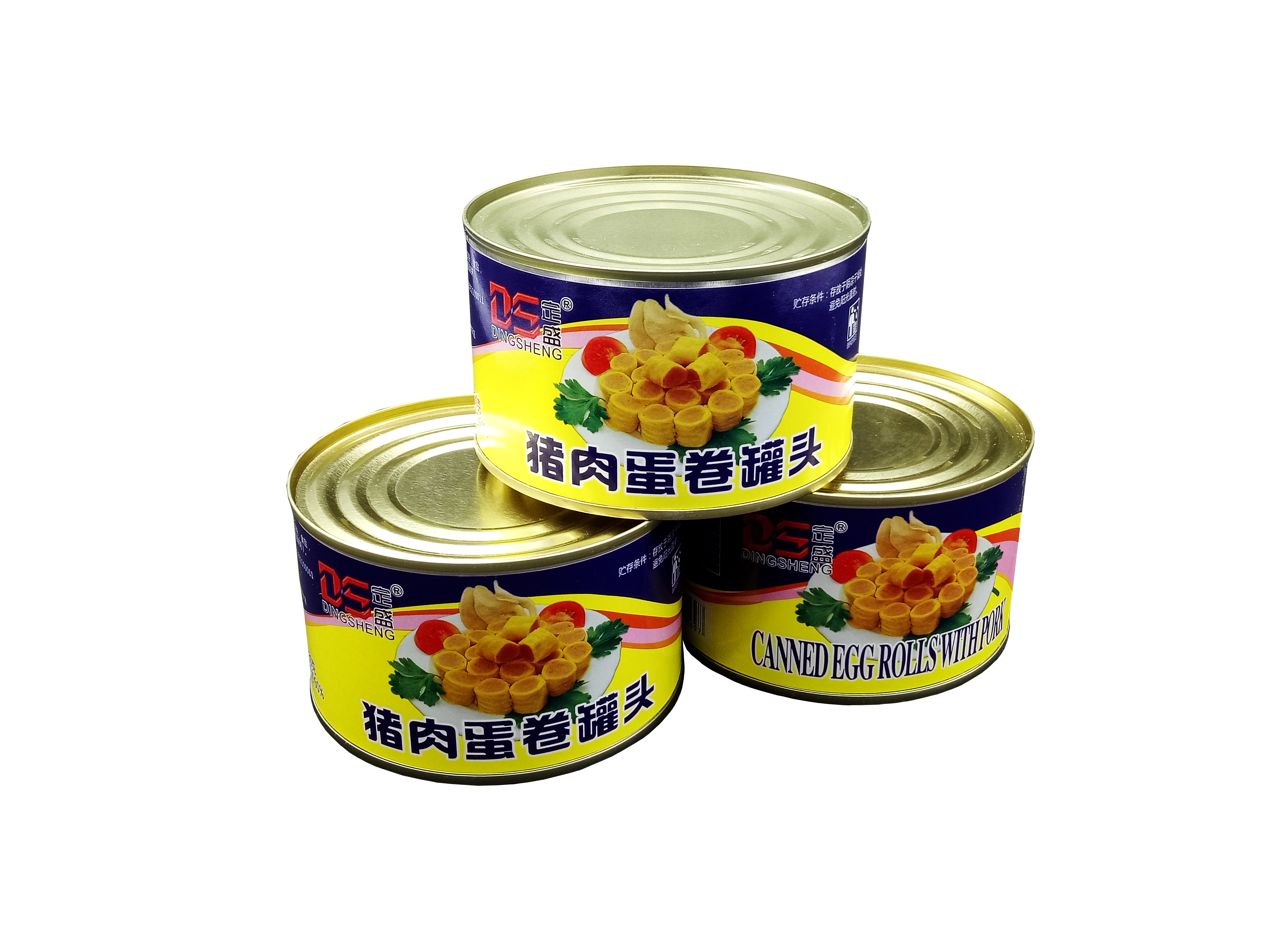 Canned pork omelet