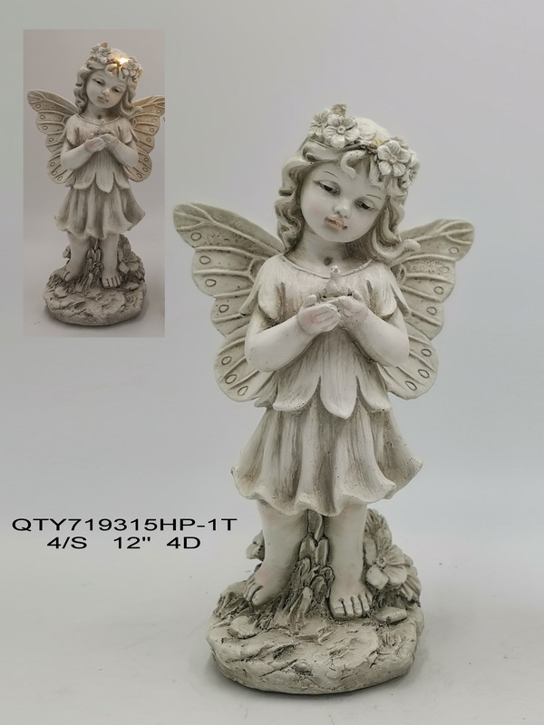 Garden fairy with LED