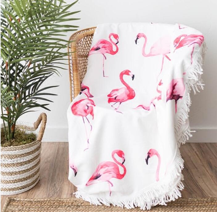 round beach towel
