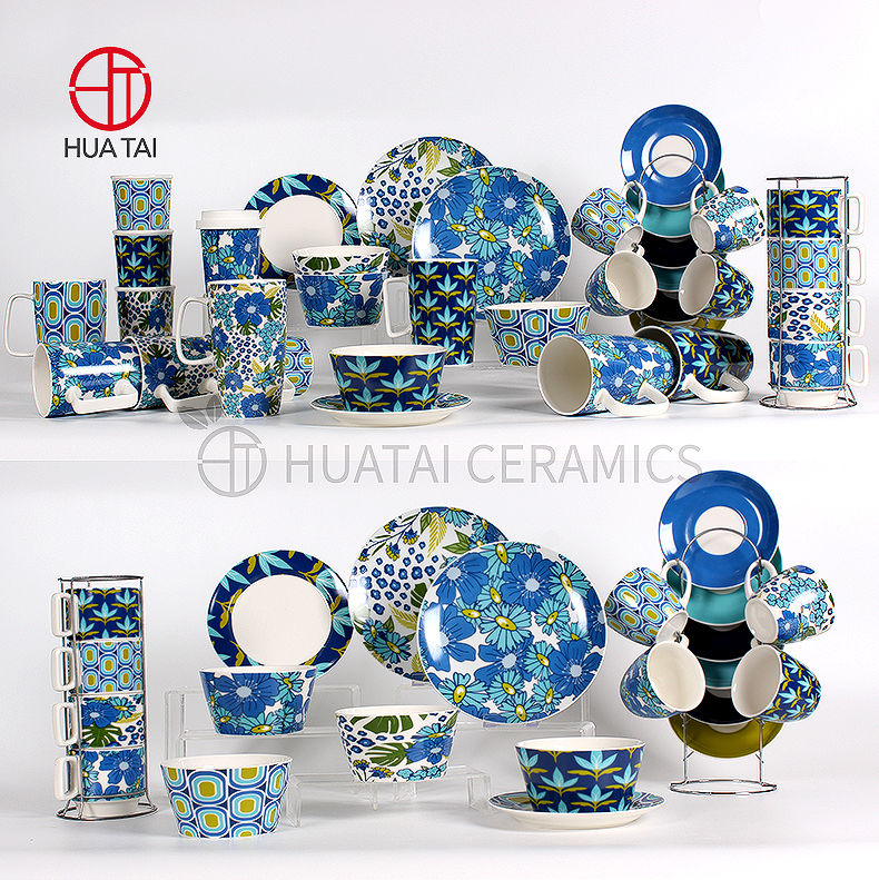 Ceramic mug Wholesale New Bone China Eco-Friendly Ceramic Coffee Set with Custom Design