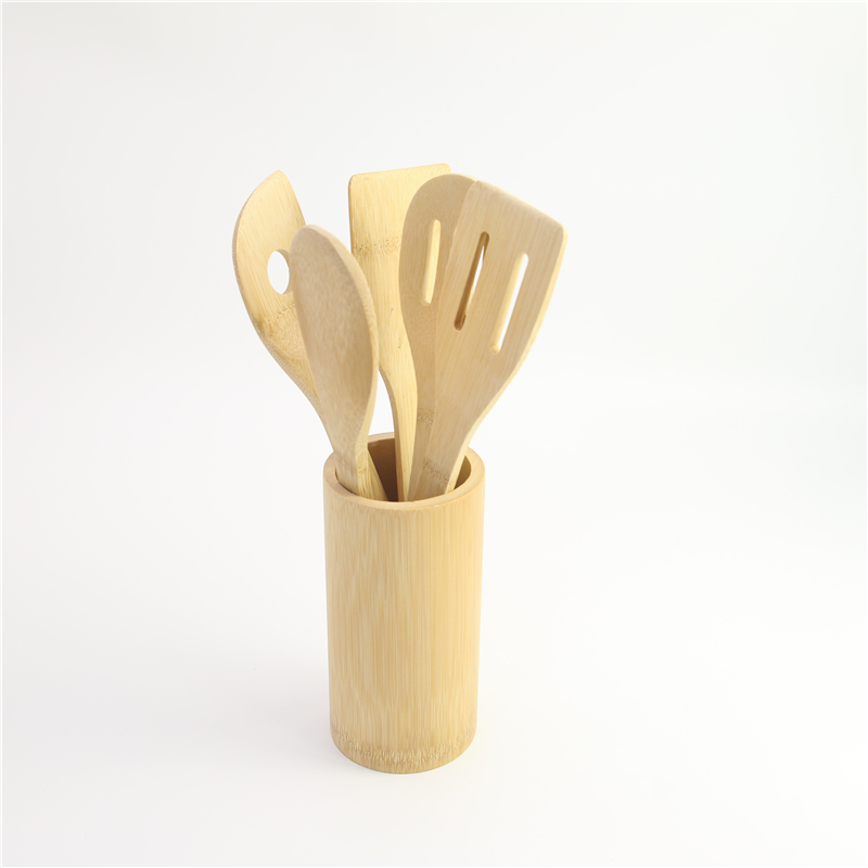 Cookware bamboo spoon cooking set