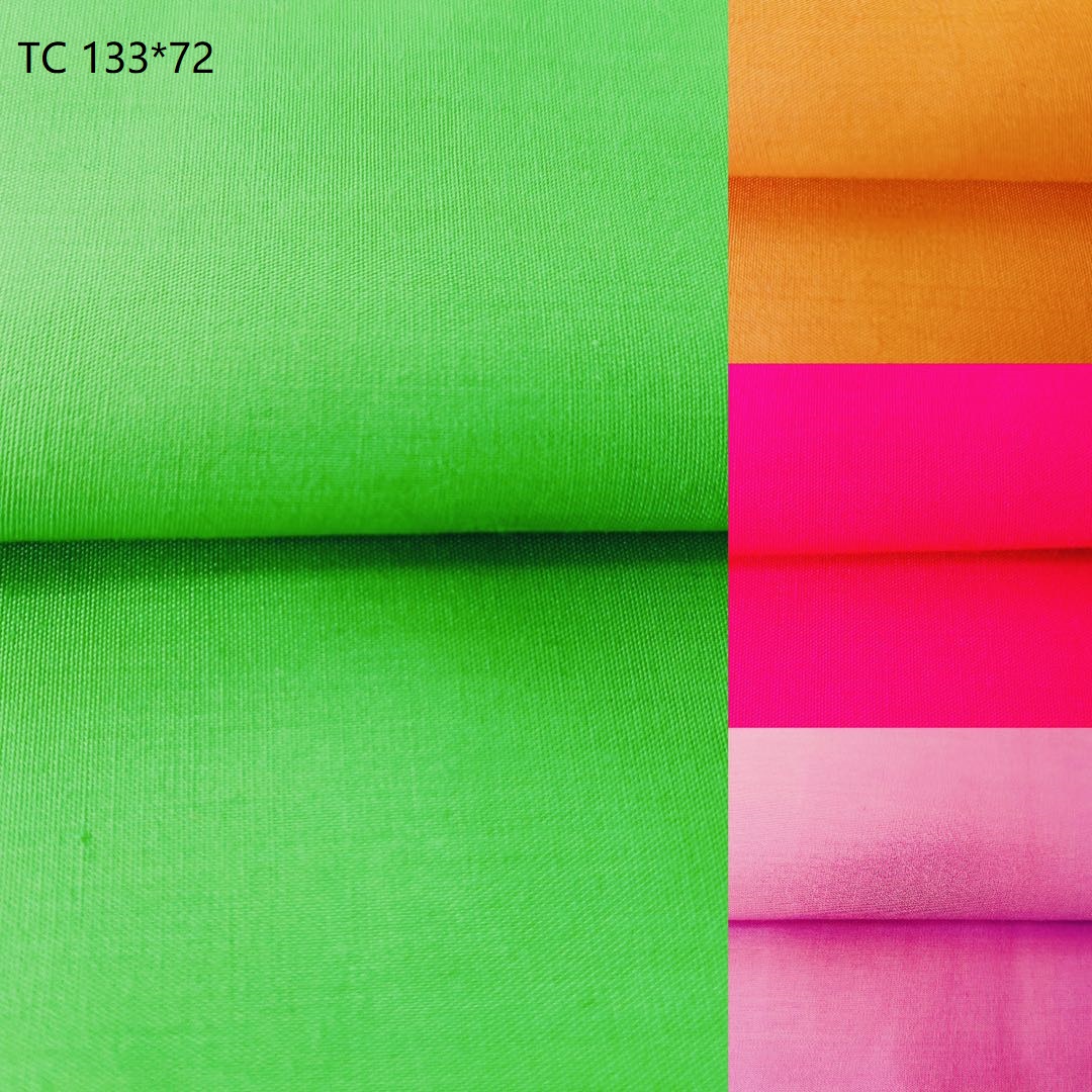 T/C Poplin T/C 90/10 T/C 80/20 T/C 65/35 96x72 110x76 133x72 133x94 44/45” 58/60” POCKETING TEJIDO TRUERAN TETRON DARCON GOETHETEX FISHINGMAN