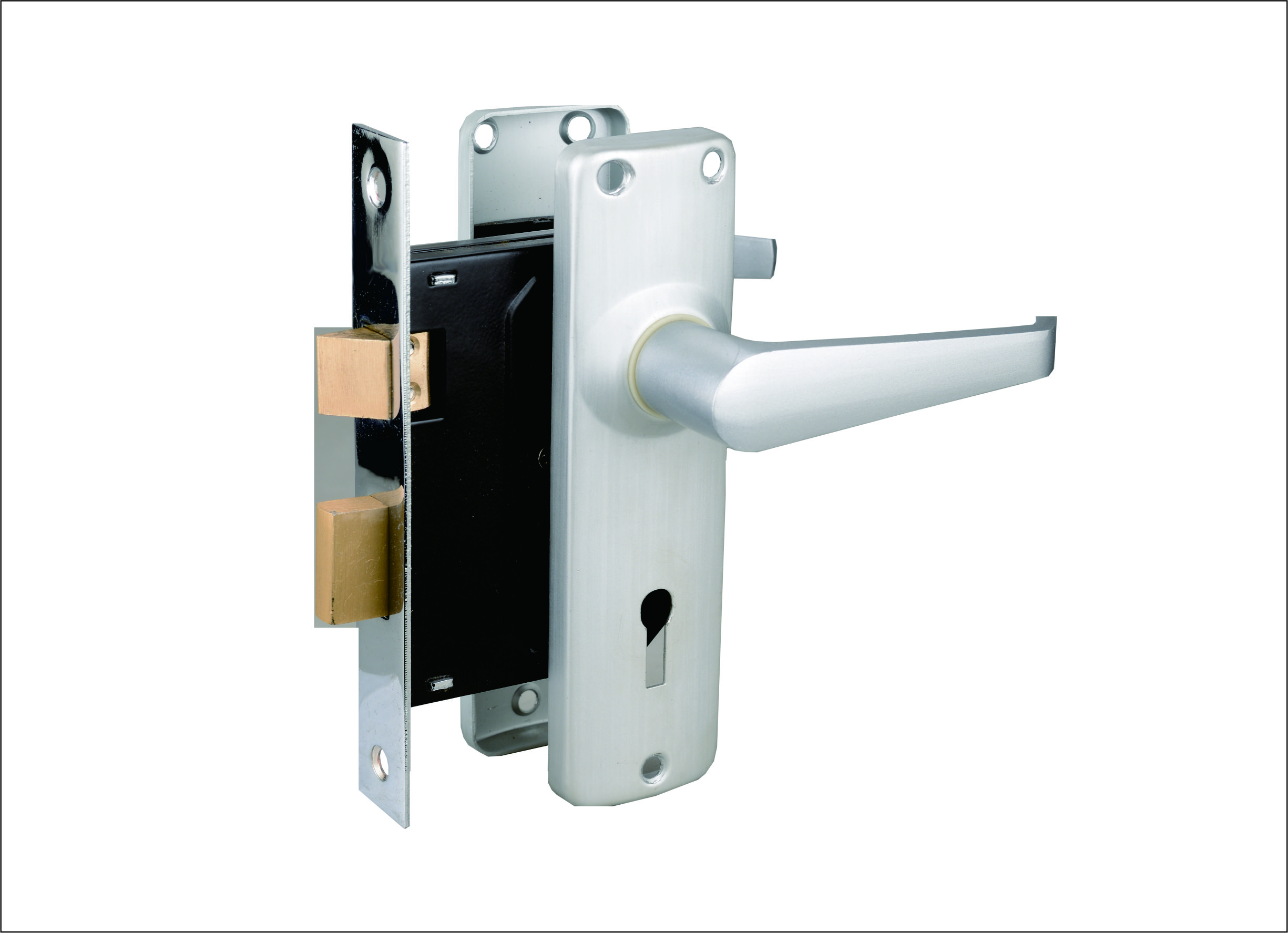 Mortise lockset