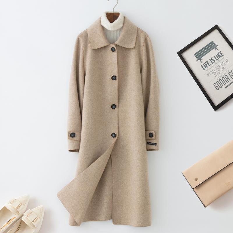 women double face coat