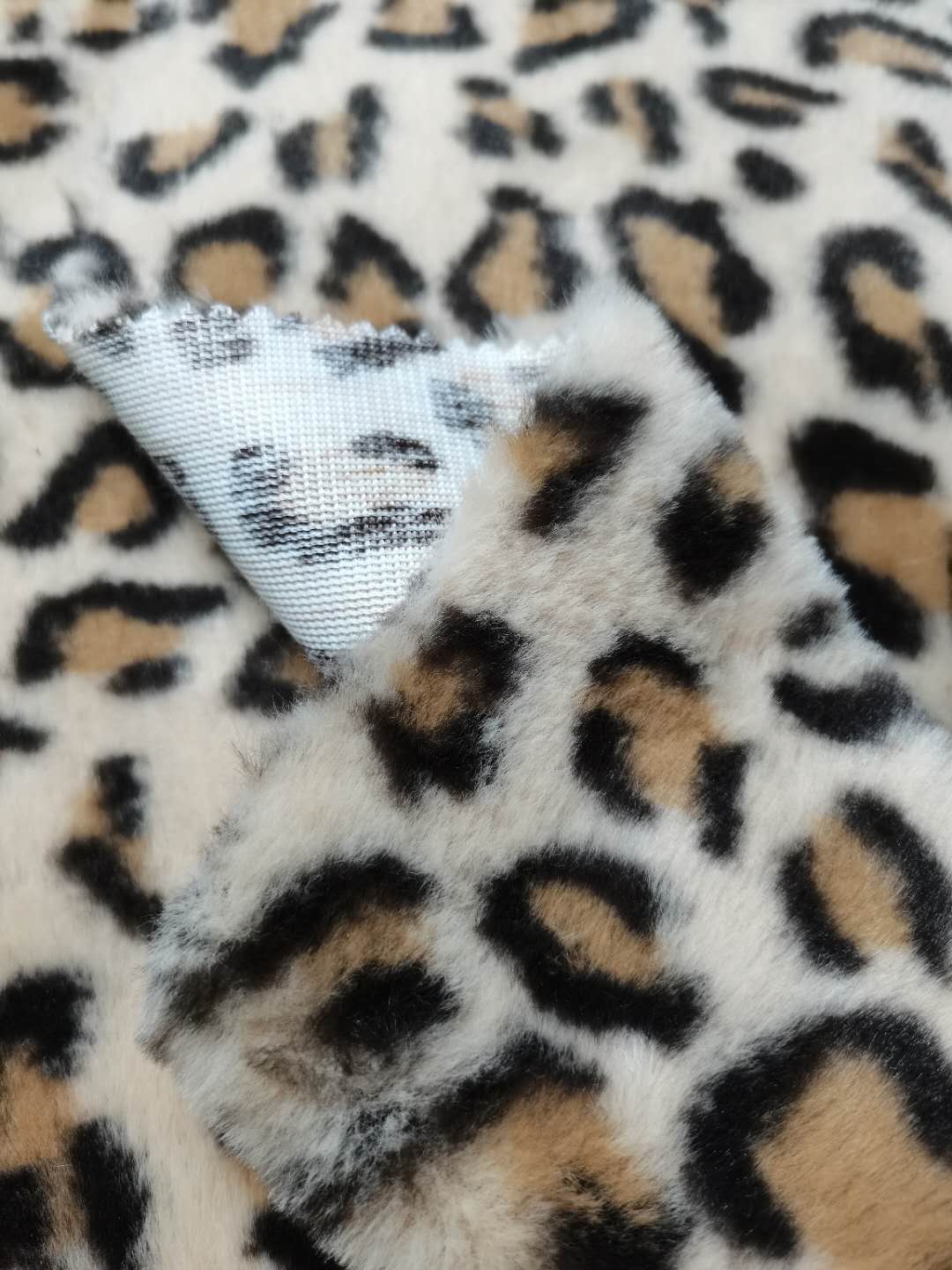 100% Polyester Print Fur Fleece