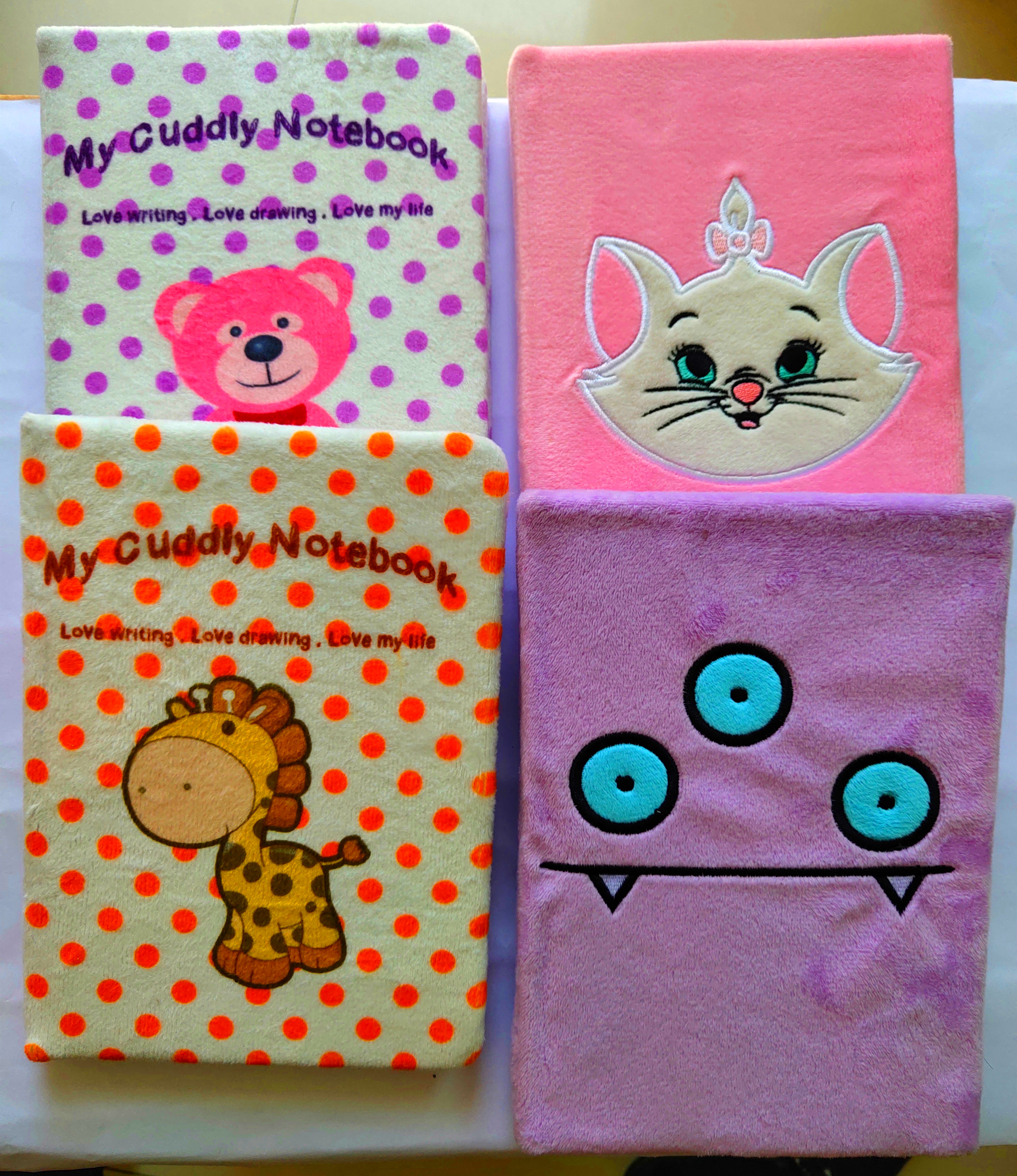 Notebook with Fur