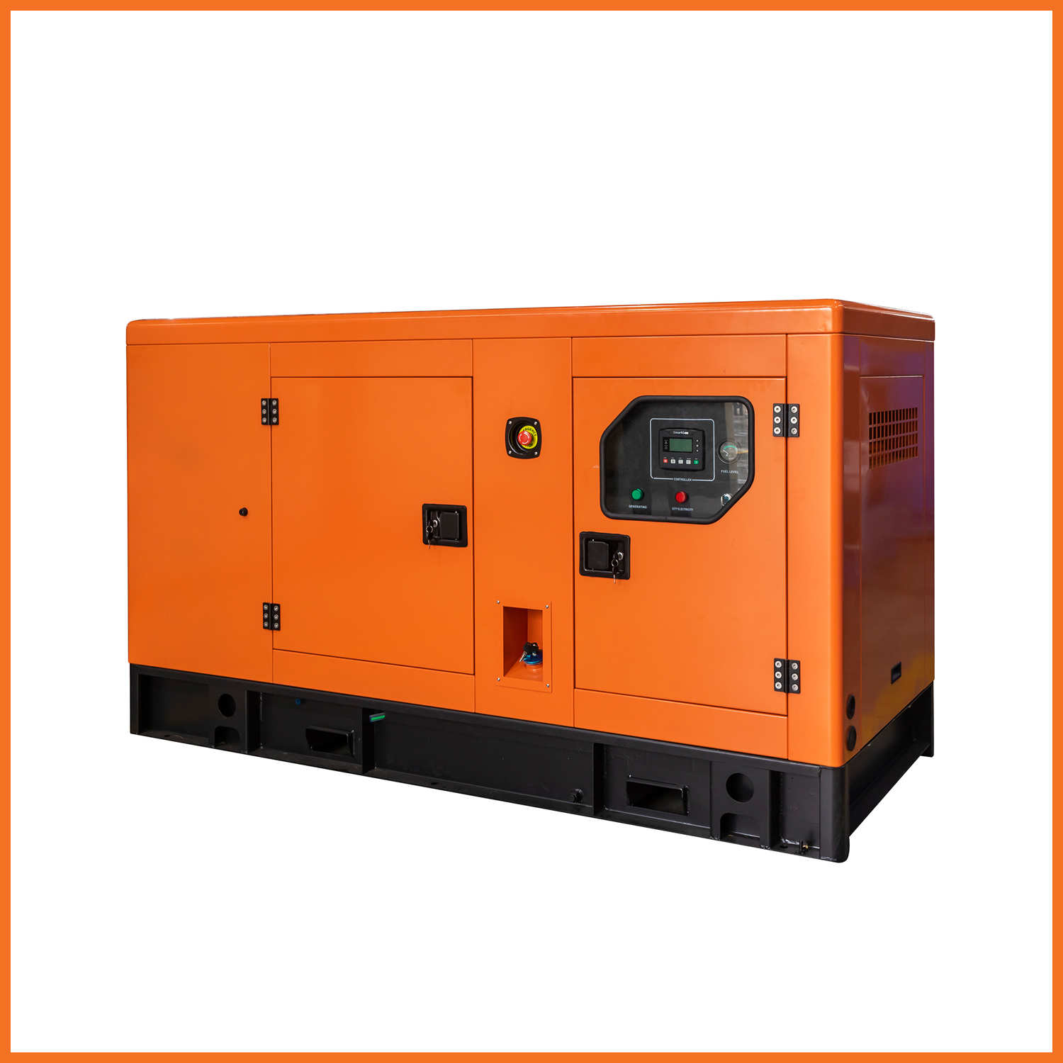 50kVA/40kW SILENT type Diesel Generator with ATS