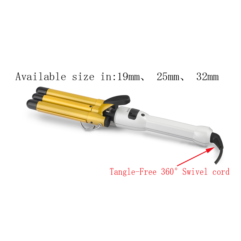 Triple Barrel Waves Flat Iron Waves Curling Irons