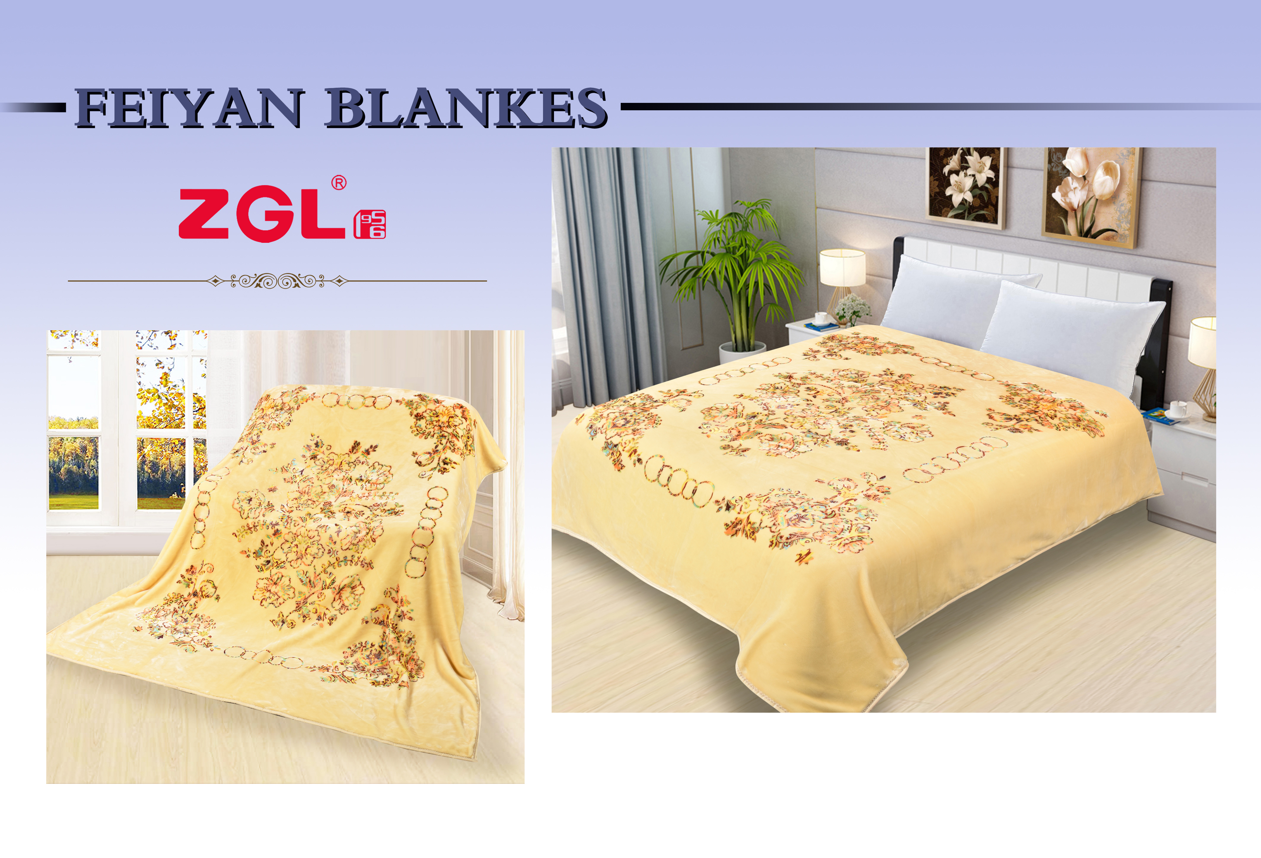Raschel blankets