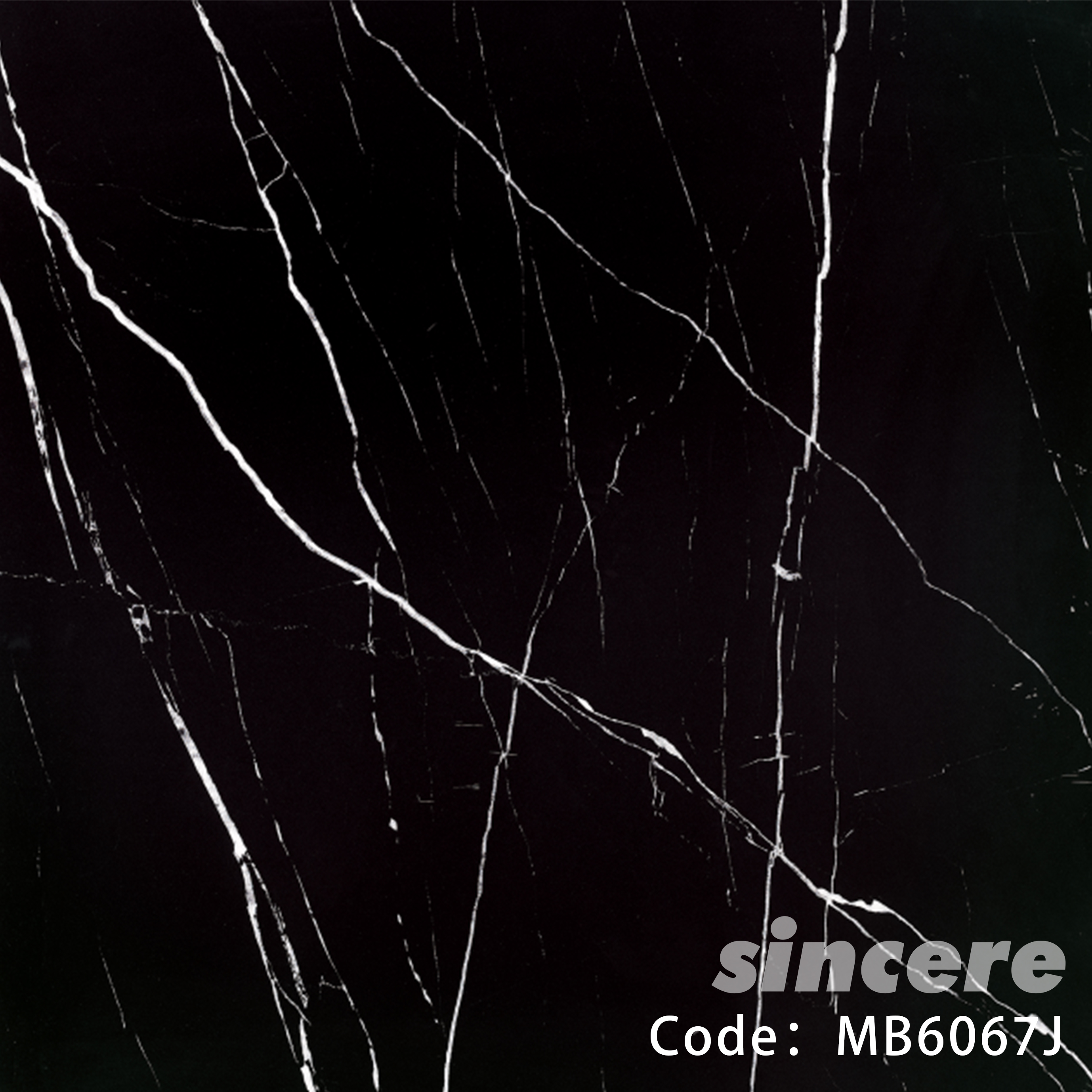 Polished glazed porcelain tiles