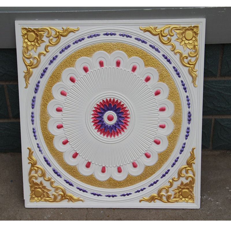 Fiberglass reinforced gypsum ceiling