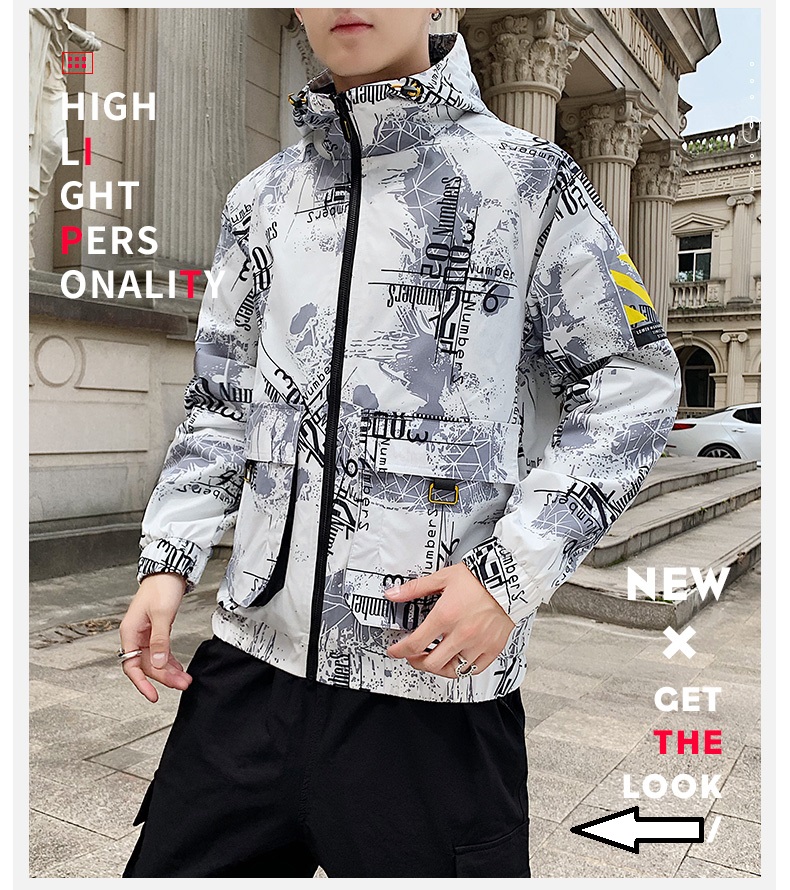 men camo jacket