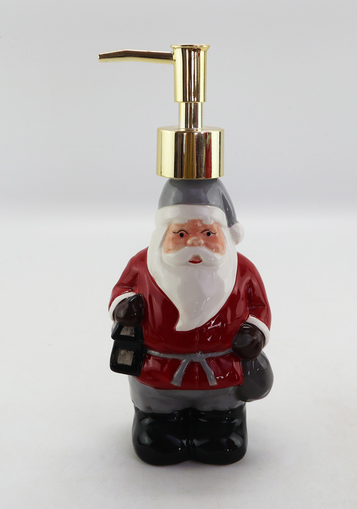 santa soap dispenser